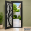 Decorative Tree CNC Cut Steel Door SD-433