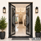 Luxury Main Entrance Metal Door SD-436