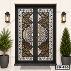 Luxury Main Entrance Metal Door SD-436