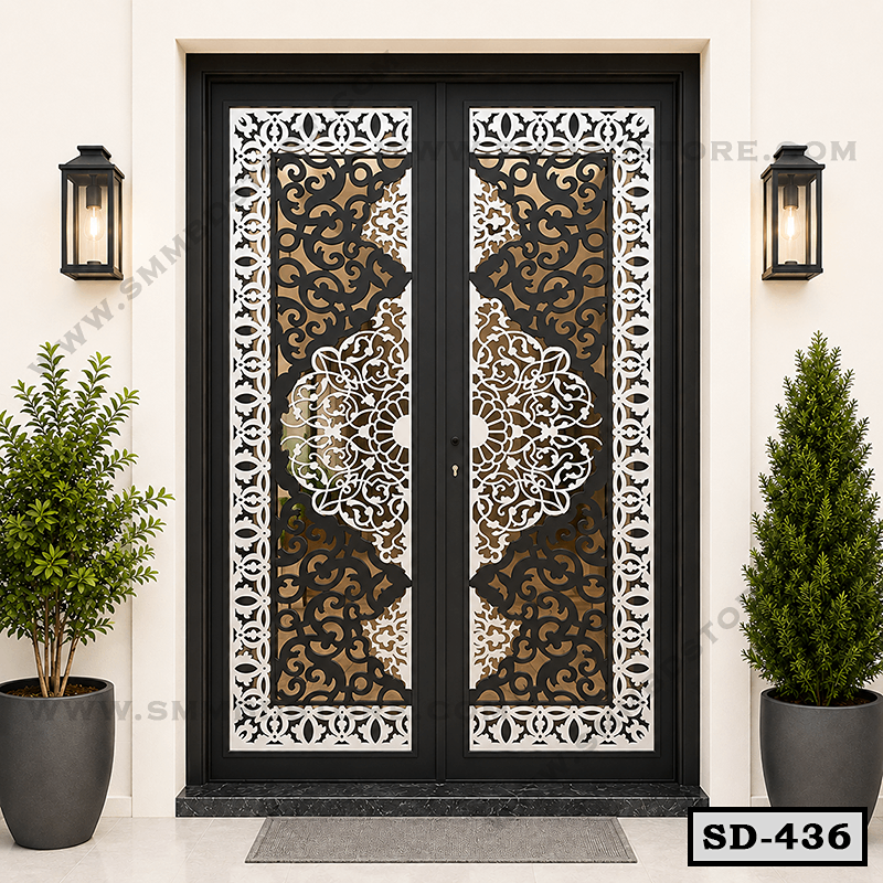 Luxury Main Entrance Metal Door SD-436