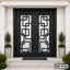Modern Double Entrance Steel Door SD-442