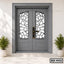 CNC Cut Double Entrance Steel Door SD-443