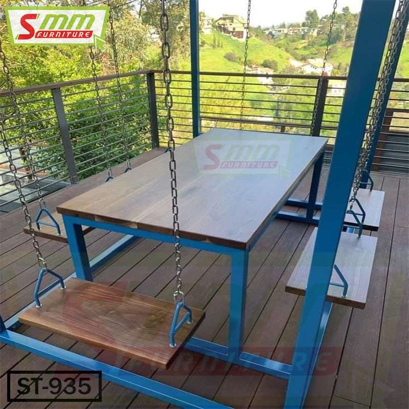 6-Seater Swing Table for indoor or outdoor use (ST935) Secondary image