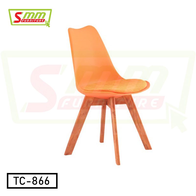 Tulip Chair Orange TC-866 Secondary image