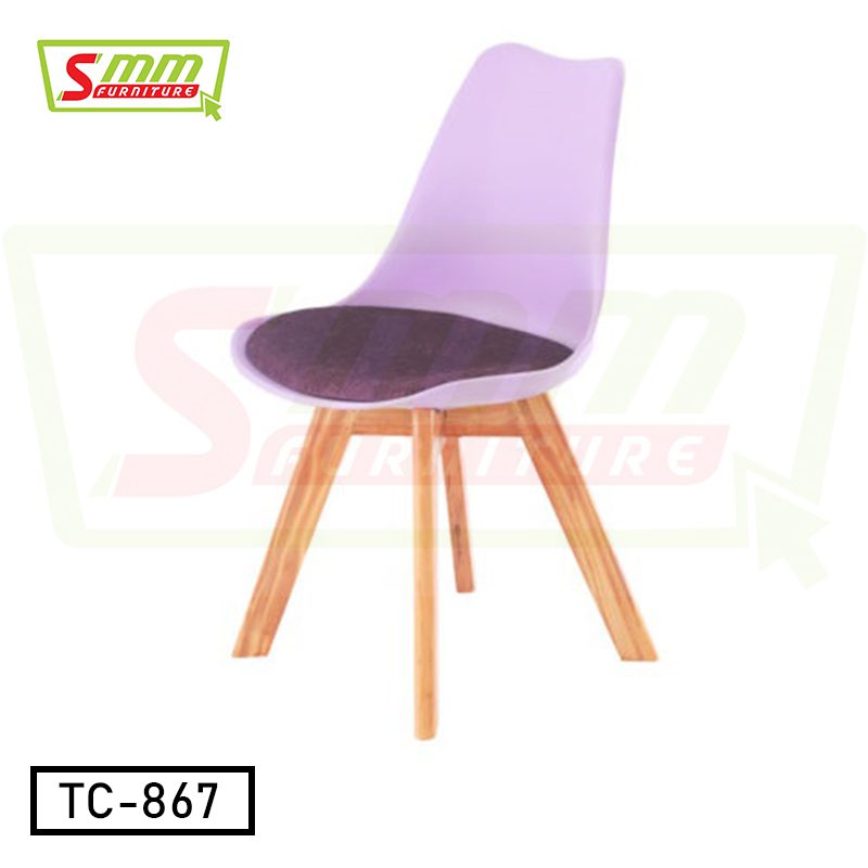 Tulip Chair Purple TC-867 Secondary image
