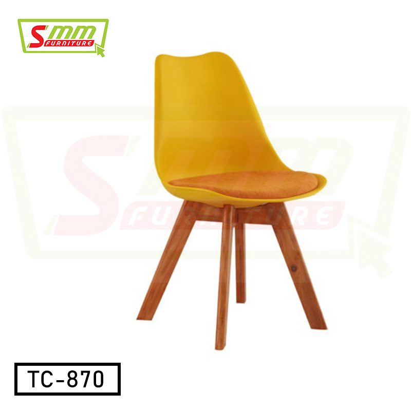 Tulip Chair Yellow TC-870 Main image