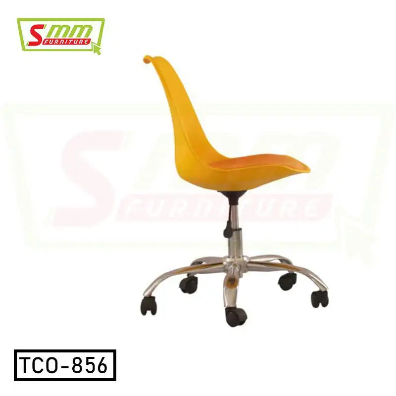 Tulip Chair For Office - Yellow TCO-856 Secondary image