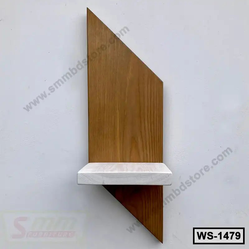 Geometric Wall Shelves | Hanging Wall Shelf WS-1479 Secondary image