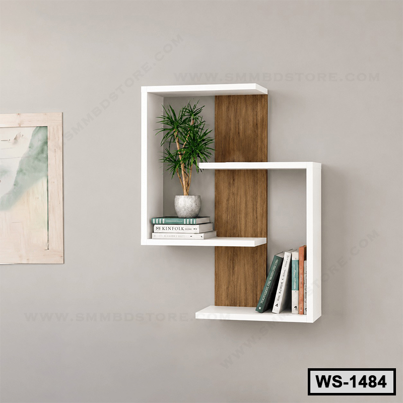 Modern Design Wall Shelf in Bangladesh WS-1484 - SMM BD STORE Main image
