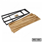 Metal and Board Decorative Wall Shelf WS-1493