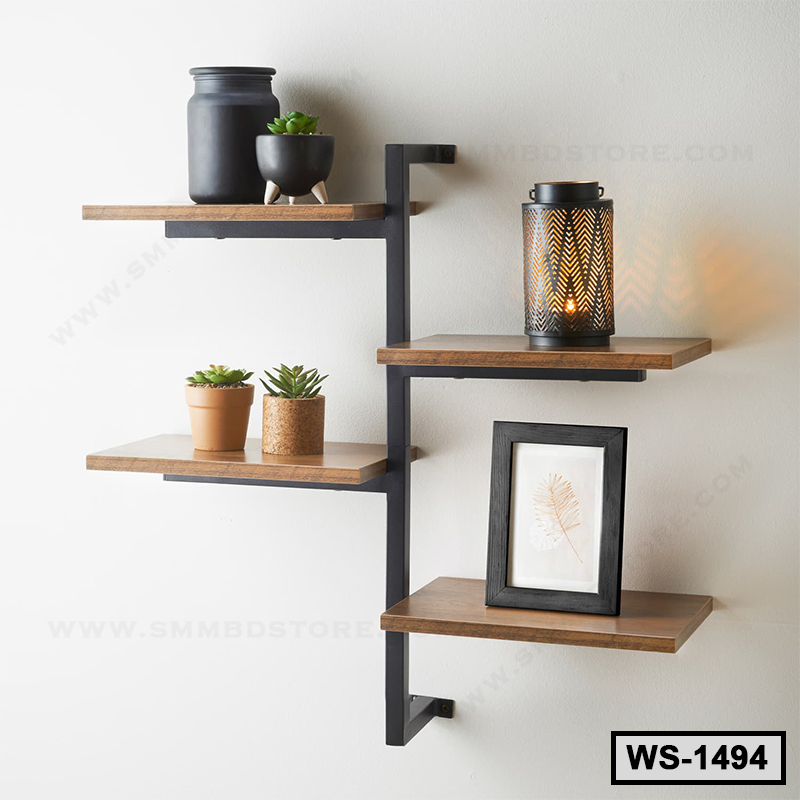 Stylish Wall Mounted Display Shelf WS-1494