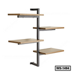 Stylish Wall Mounted Display Shelf WS-1494