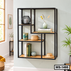 Modern Multi-Level Wall Shelf WS-1495