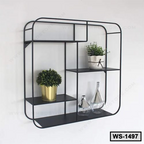 Round Metal Wall Mounted Shelf WS-1497