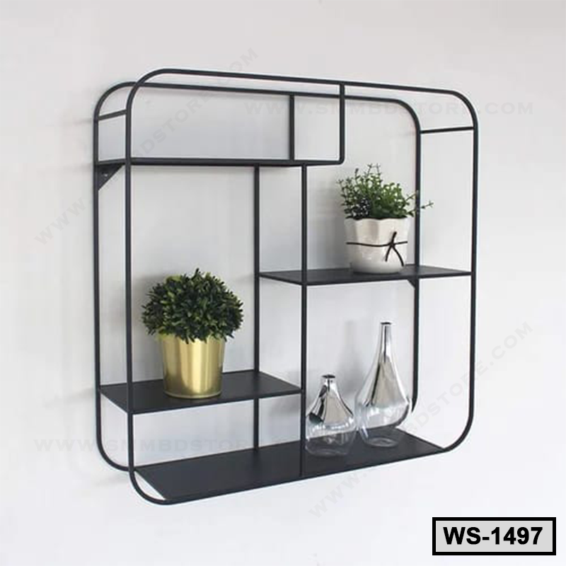 Round Metal Wall Mounted Shelf WS-1497