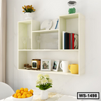 Wall Mounted Bookshelf for Home and Study Room WS-1498