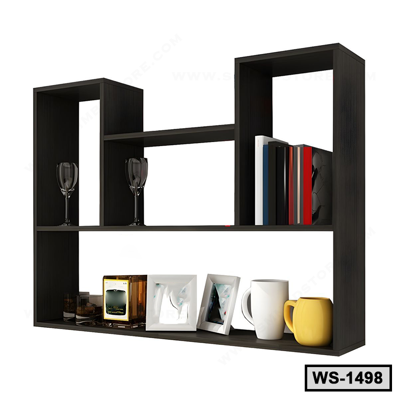 Wall Mounted Bookshelf for Home and Study Room WS-1498