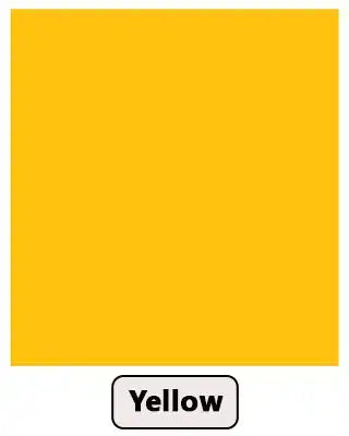 Solid yellow color swatch with 'Yellow' label, color option for furniture selection