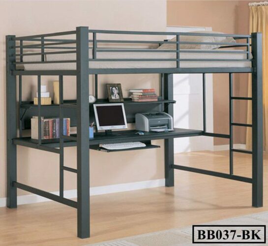 Desk with Bunk Bed (BB037)