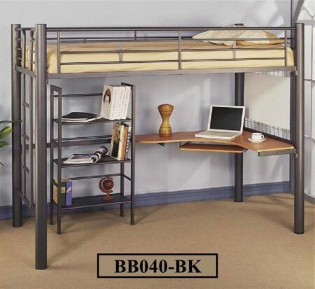 Desk & Self with Bunk Bed