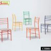 Colorful Metal Chair Set