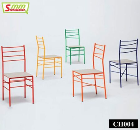 Colorful Metal Chair Set