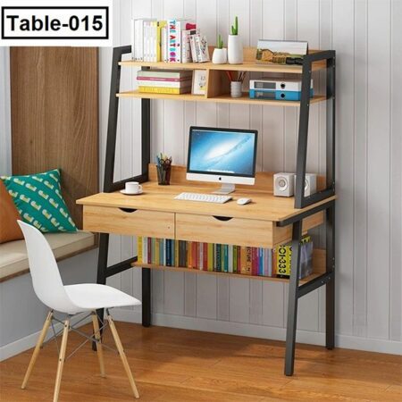 Study Table Study Table with Shelf & Drawer Unit (T015)with Drawer Unit(T015)