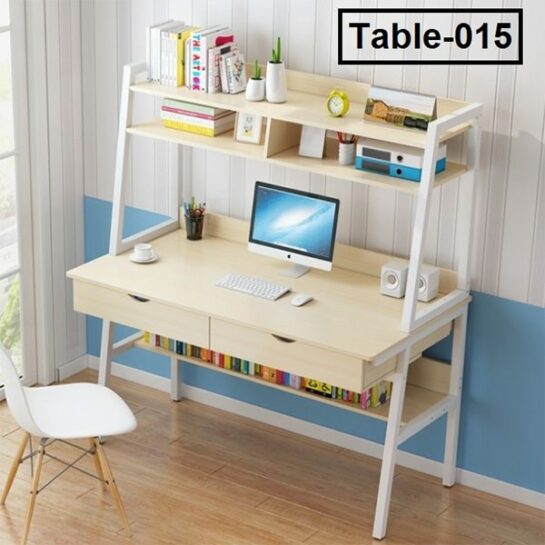 Computerized-Desktop-Household-Simple-And-Economical-Bedroom-Desk-And-Bookshelf-One-Simple-Student-Desk-And 1