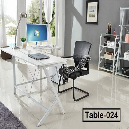 Corner-computer-desk-desktop-Steel-wood-desk-L-double-desk-The-corner-of-the-table