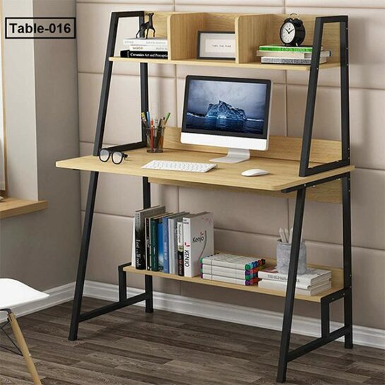 Modern-Computer-Desk-With-Shelves-PC-Workstation-Study-Writing-Table-Home-Office-Furniture 1