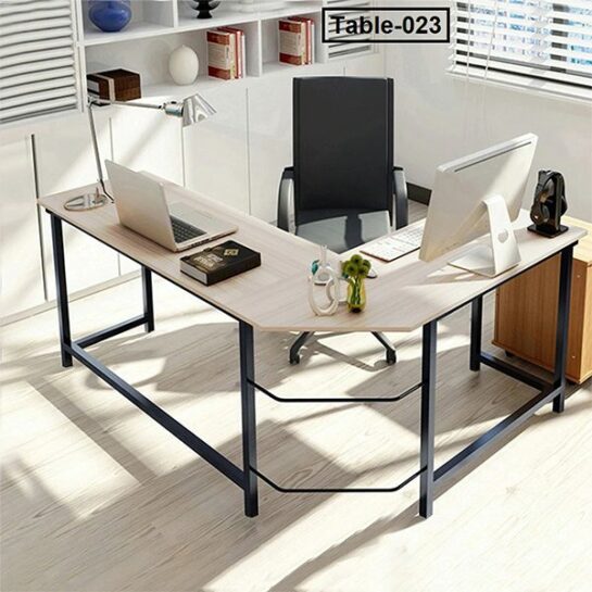 Office-Desktop-Computer-Desk-Steel-wood-Durable-Corner-Computer-Desk-Office-Desk-Large-Area-Workbench-Efficient 1