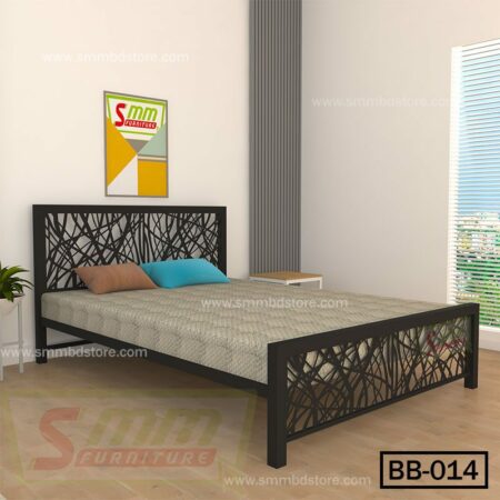 New Design Double Steel Bed (014)