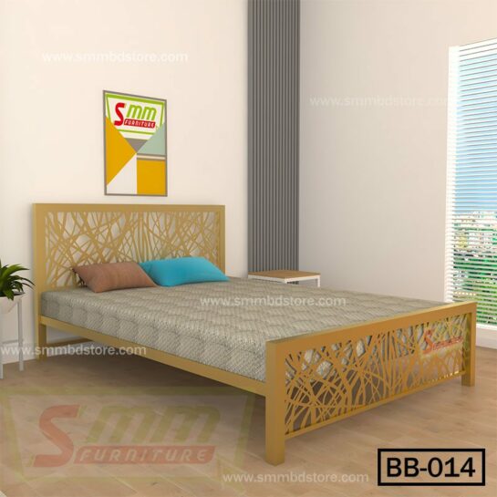 New Design Double Steel Bed (014)