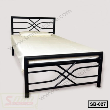 Classic Double Steel Bed (027)