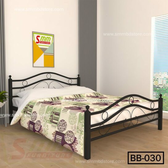 Sample Design Double Steel Bed