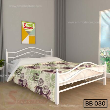 Sample Design Double Steel Bed (030)