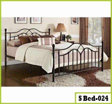 Double Steel Bed For Living Room