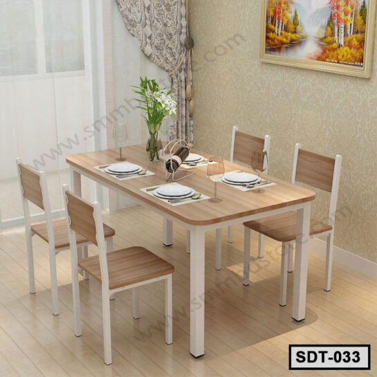 Steel Dining Table Price in Bangladesh (033)