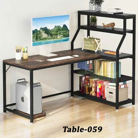 Study Table with Shelve