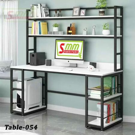 Computer Table With Shelf (T054)