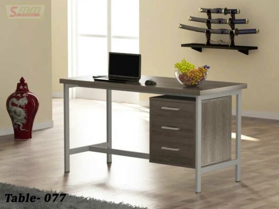 Home Modern Office Desk With Hanging Cabinet (T-077)