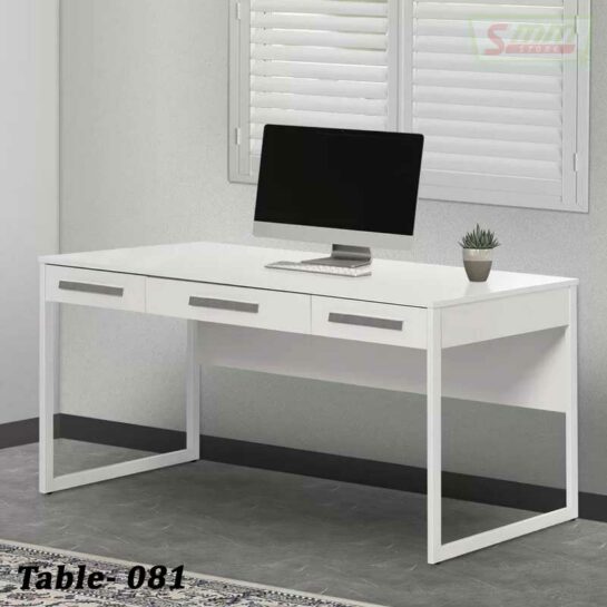 Computer Desk With 3 Box Drawers (T-081)