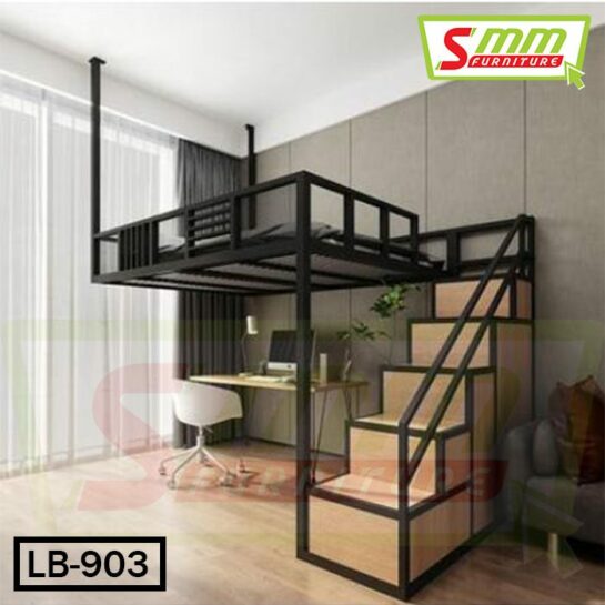 Multifunctional Iron Hanging Simple Design Loft Bed (LB-903)