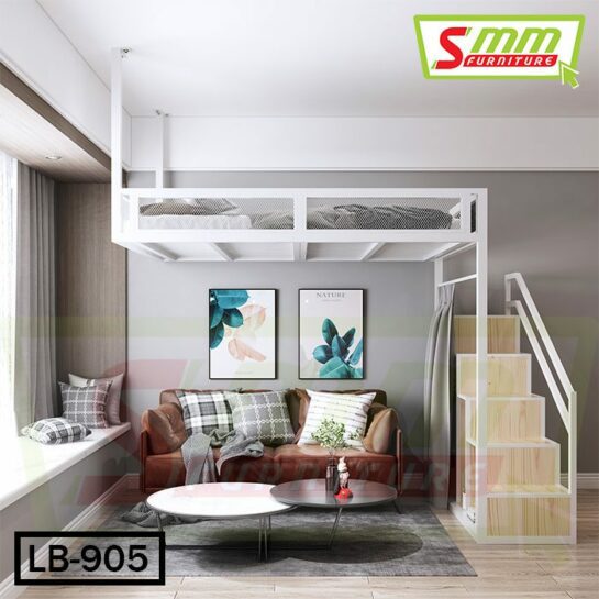 Heavy Duty Dormitory Apartment Loft Bunk Bed (LB-905)