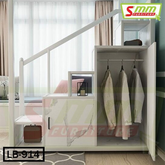 Space-saving Small Apartment Multi-Functional Loft Bed (LB-914)