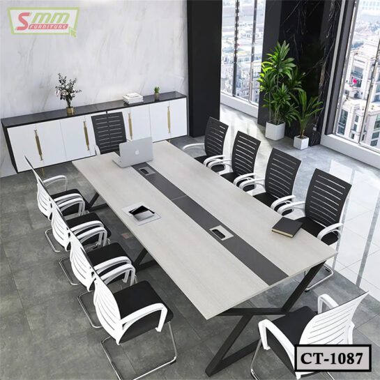 Modern Steel & Board Office Conference Table CT1087