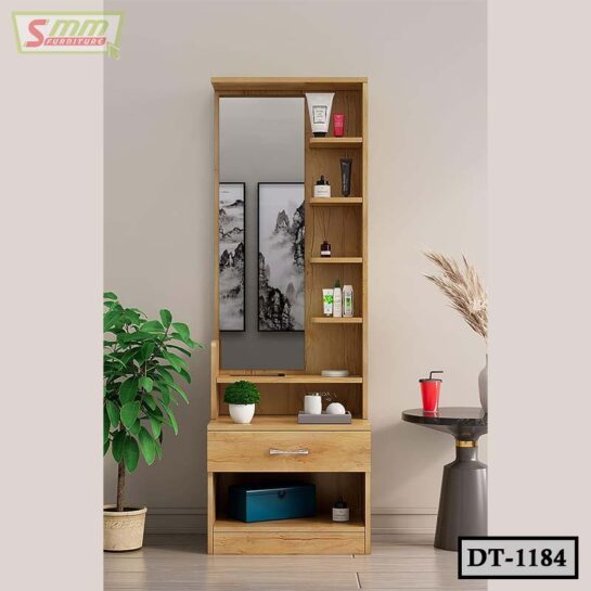 Dressing Table with Multiple Shelves and 1 Drawers DT1184