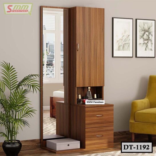 Modern Design Dressing Table with 1 Door Cabinet and 2 Drawers DT1192