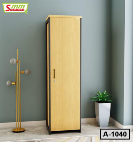 Modern & Contemporary Style 1 Door with 1 Drawer Almirah / Wardrobe A1040