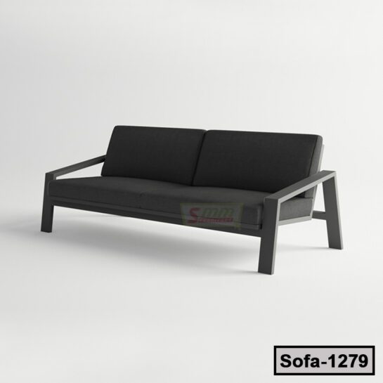 Simple Design Steel Sofa (1279)